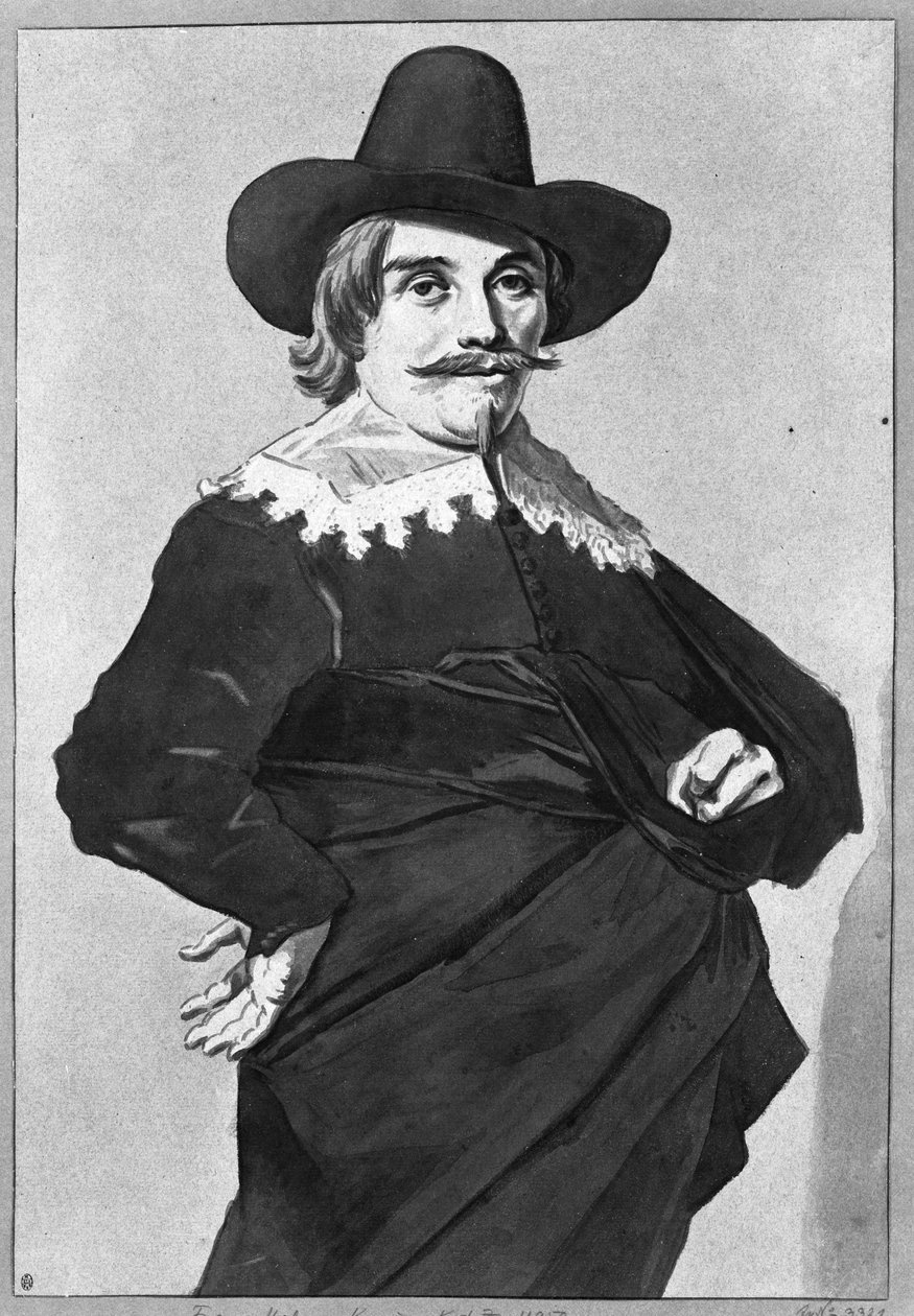 Homem em pé de Frans Hals