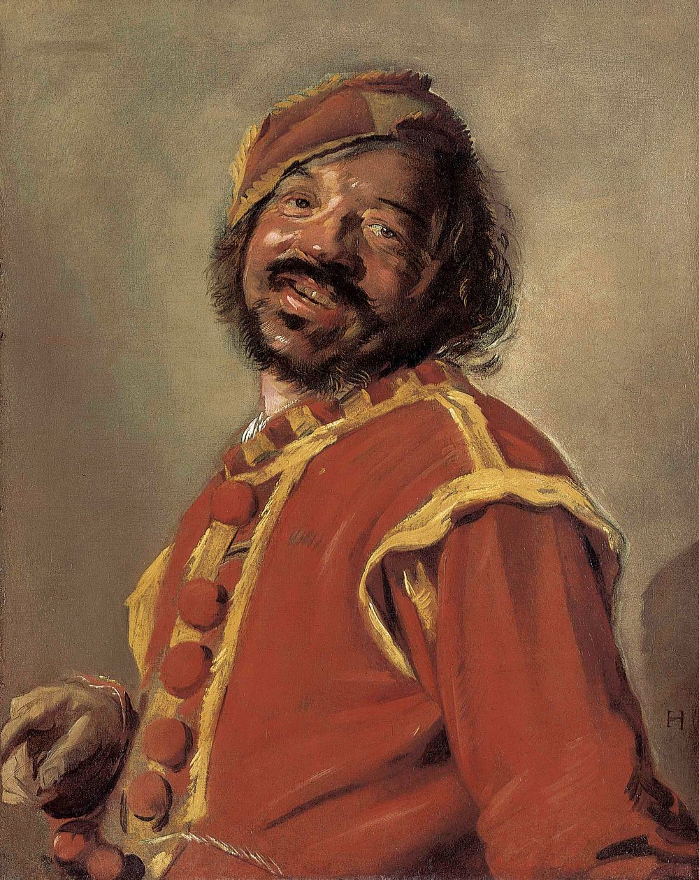 O "mulato" (Peeckelhaering) de Frans Hals
