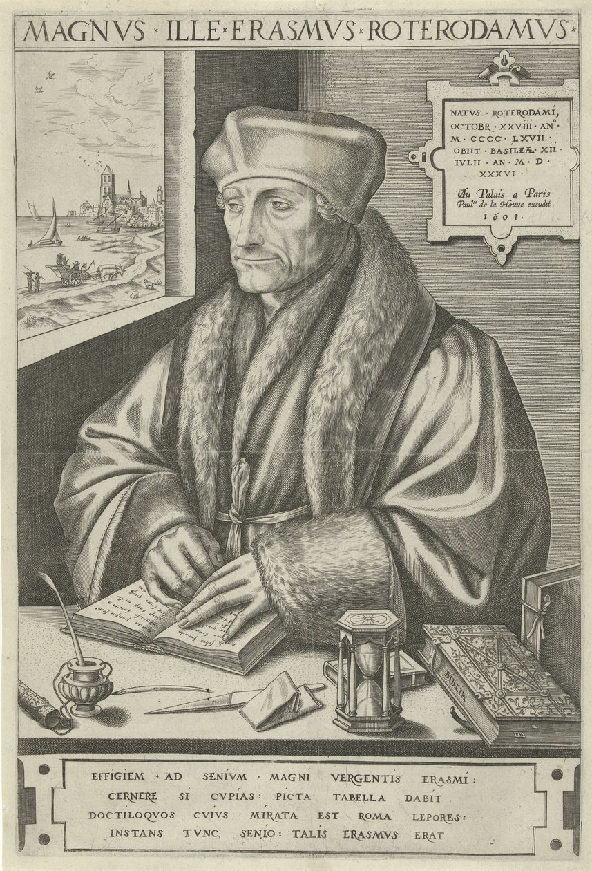 Retrato de Aberforth Erasmus de Frans Huys