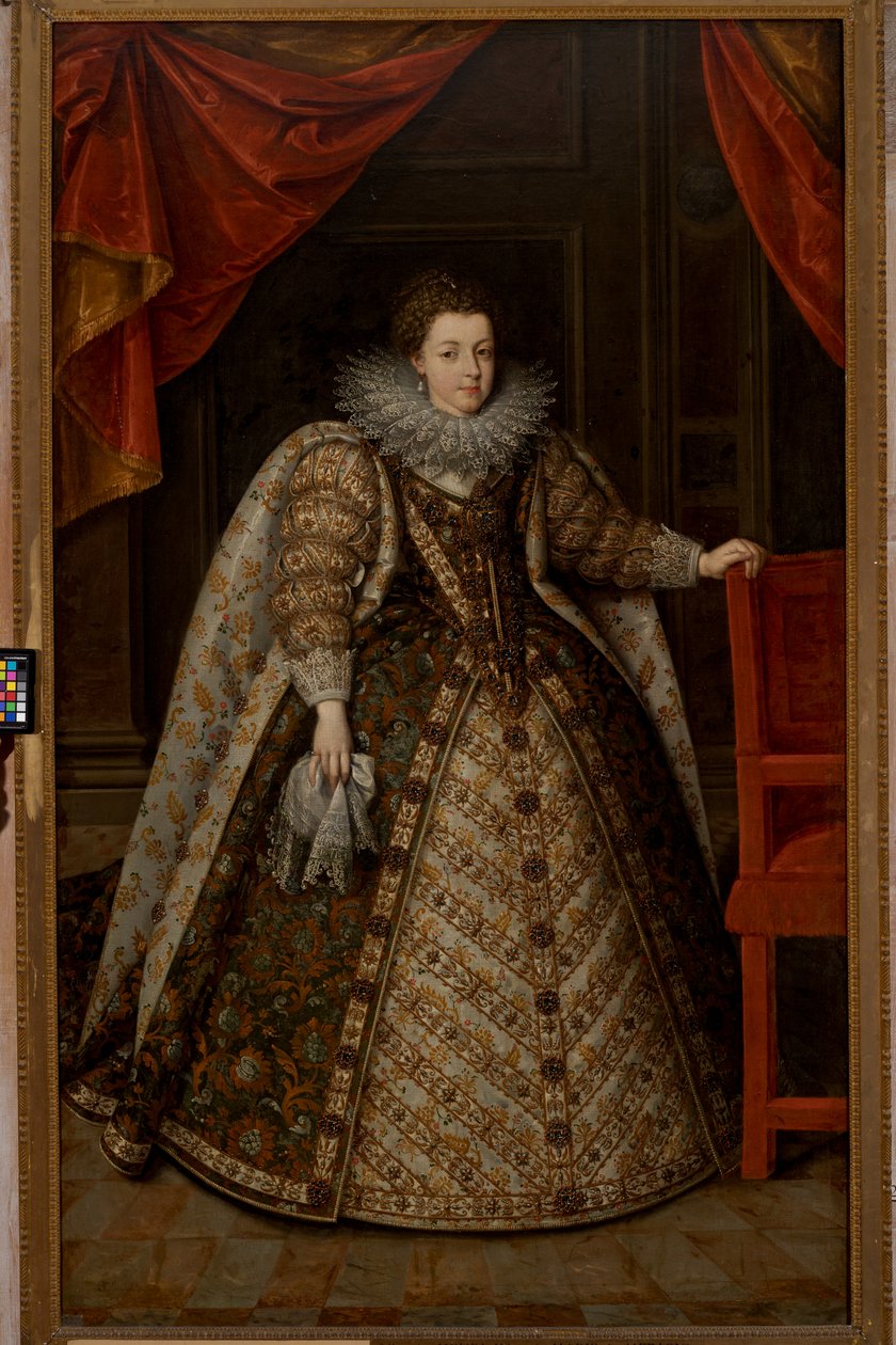 Christine of Savoy, Princesa de Piemonte (1606-1663) de Frans II (after) Pourbus