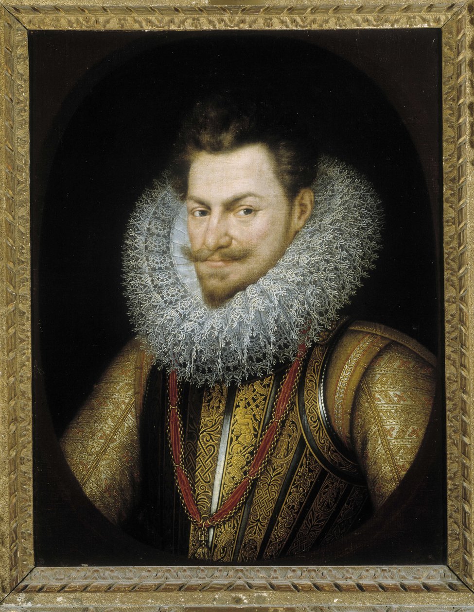 Retrato do Arquiduque Albert da Áustria, Governador dos Países Baixos de Frans II Pourbus