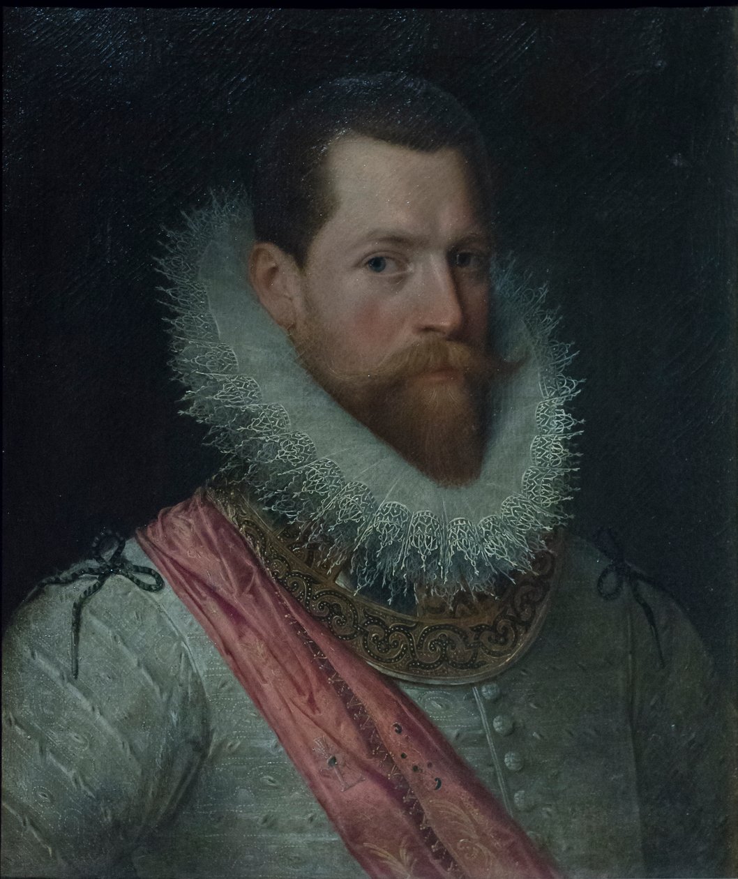 Retrato de Luigi Carafa, c.1599-1602 (óleo sobre tela) de Frans II Pourbus