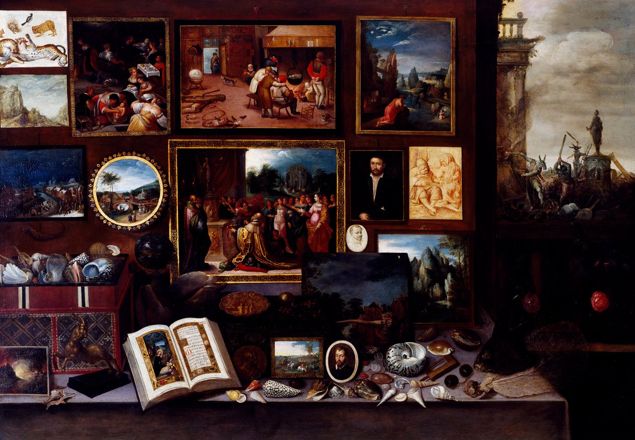 Gabinete amador de Frans II the Younger Francken