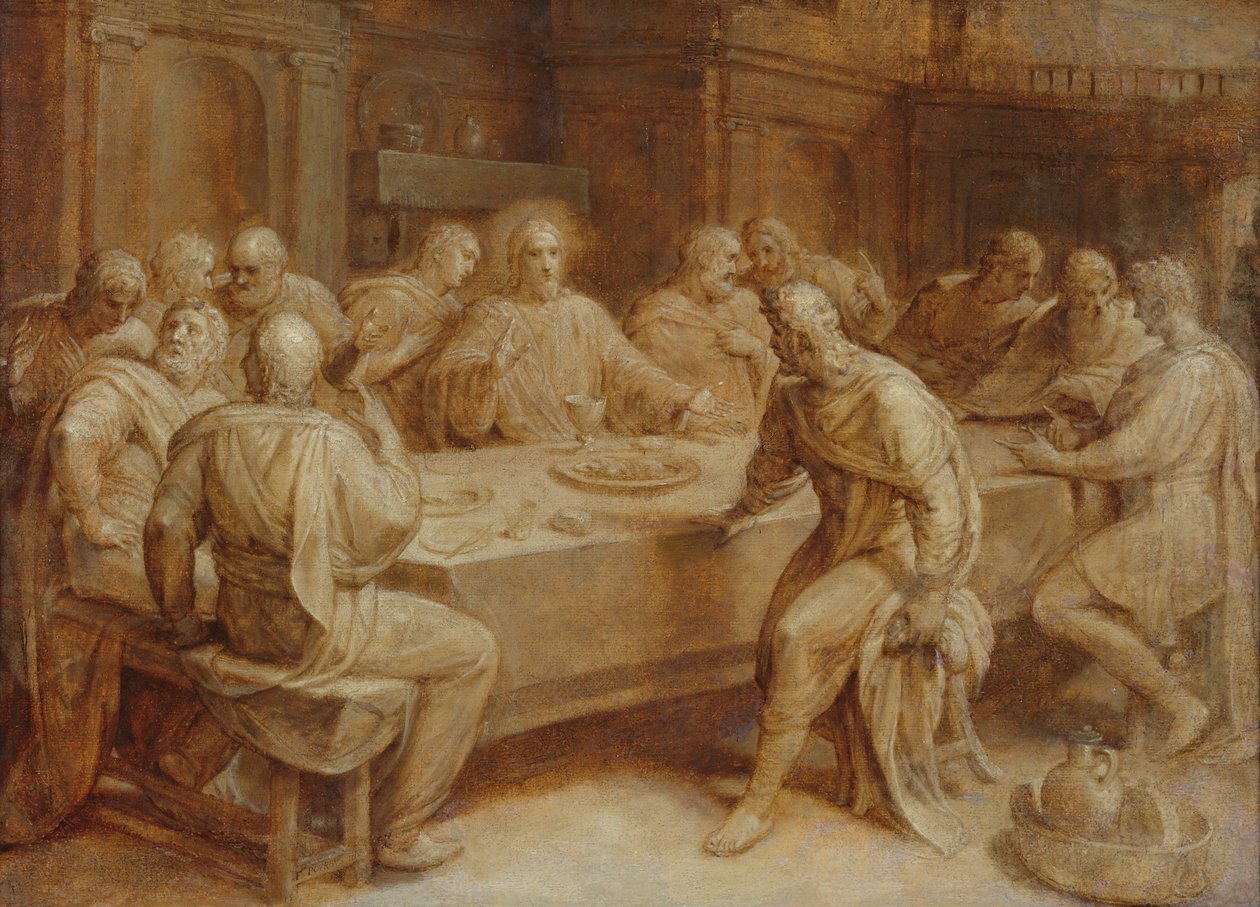 A última Ceia de Frans I Pourbus