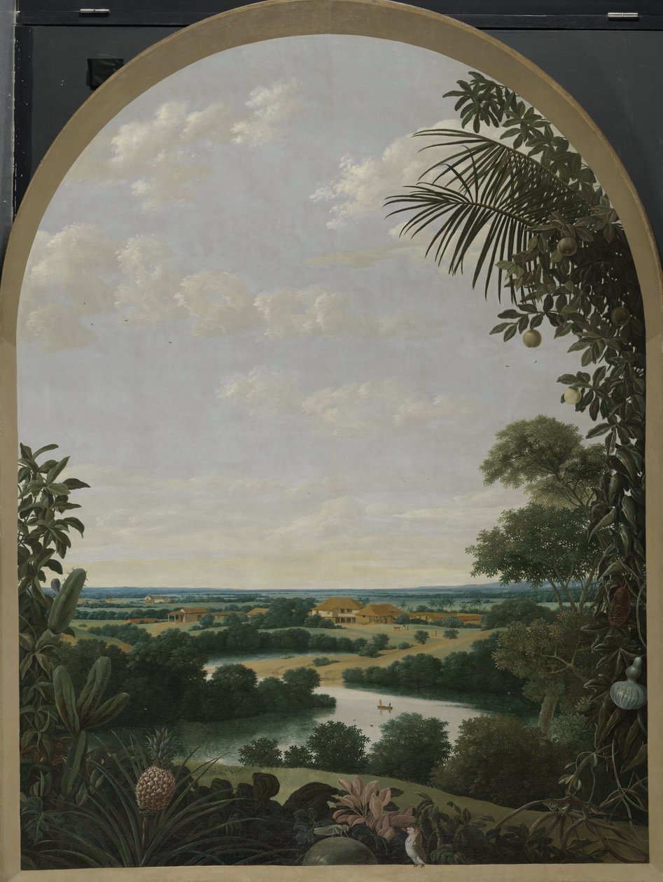 Paisagem no Brasil de Frans Jansz Post