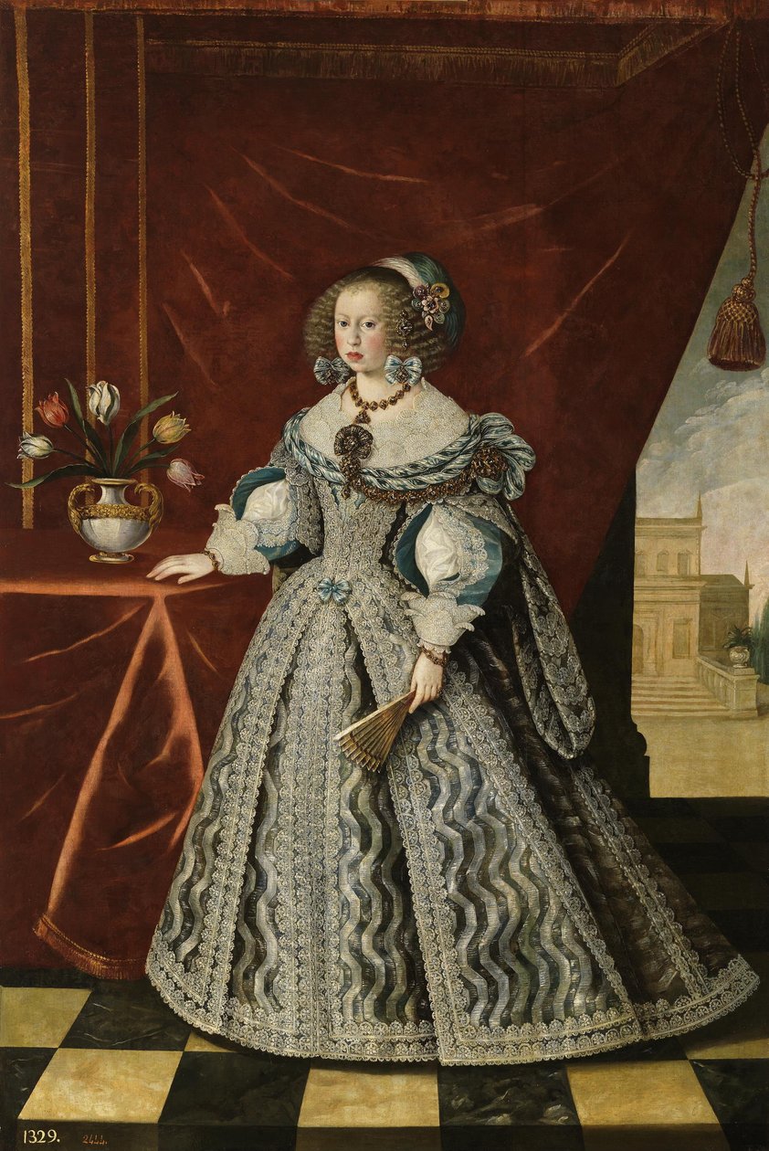 Espanhol:  Mariana de Áustria Mariana da Áustria de Frans Luycx