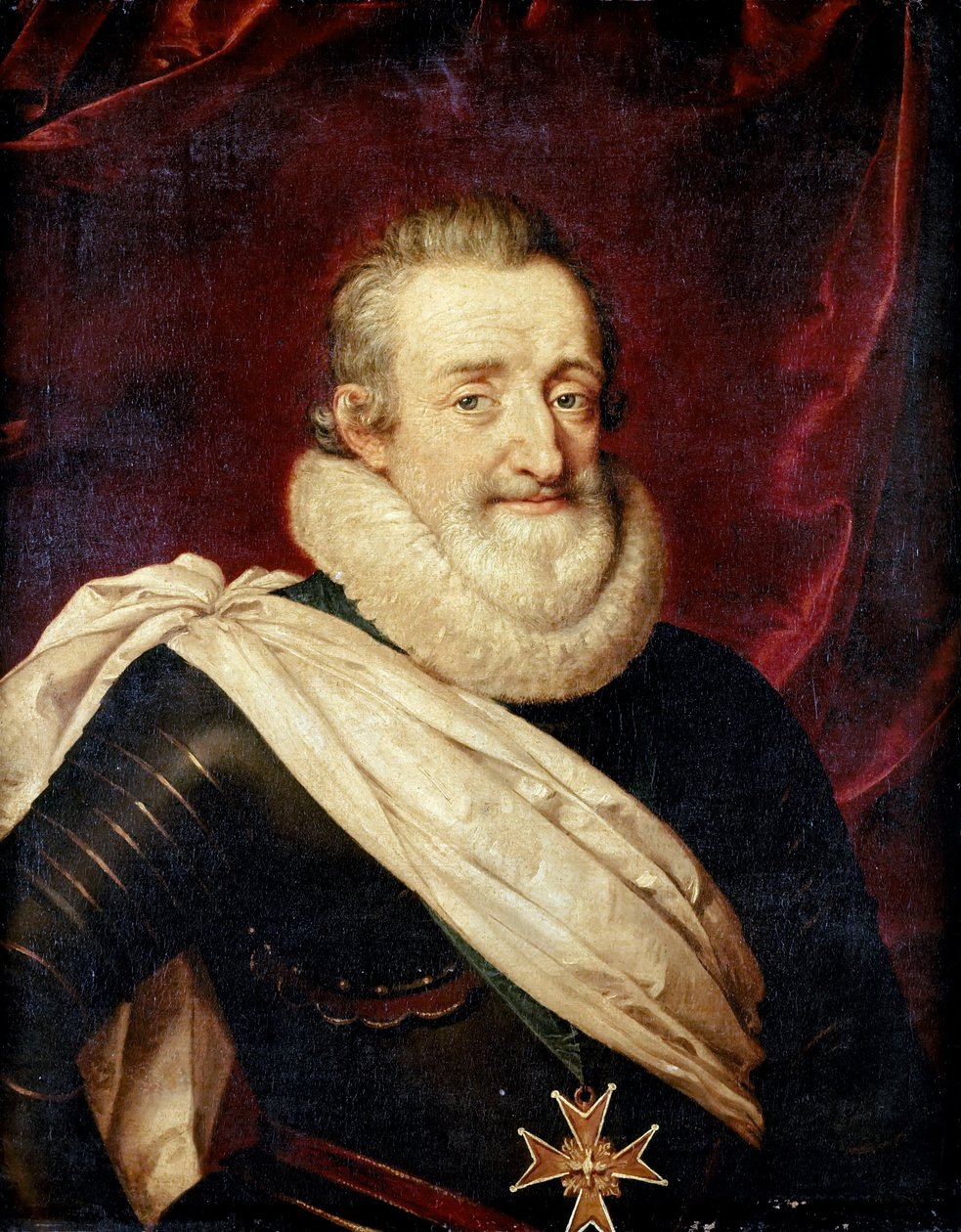 Rei Henrique IV da França de Frans Pourbus the Younger