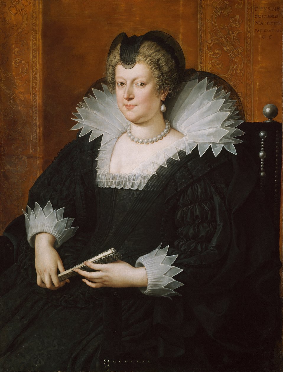 Maria de Médici, 1616. de Frans Pourbus the Younger
