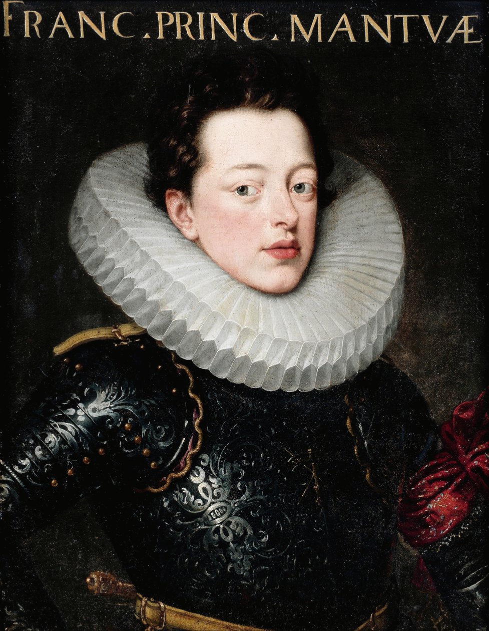 Retrato de Francesco IV Gonzaga 1586-1612, Duque de Mântua. de Frans Pourbus the Younger