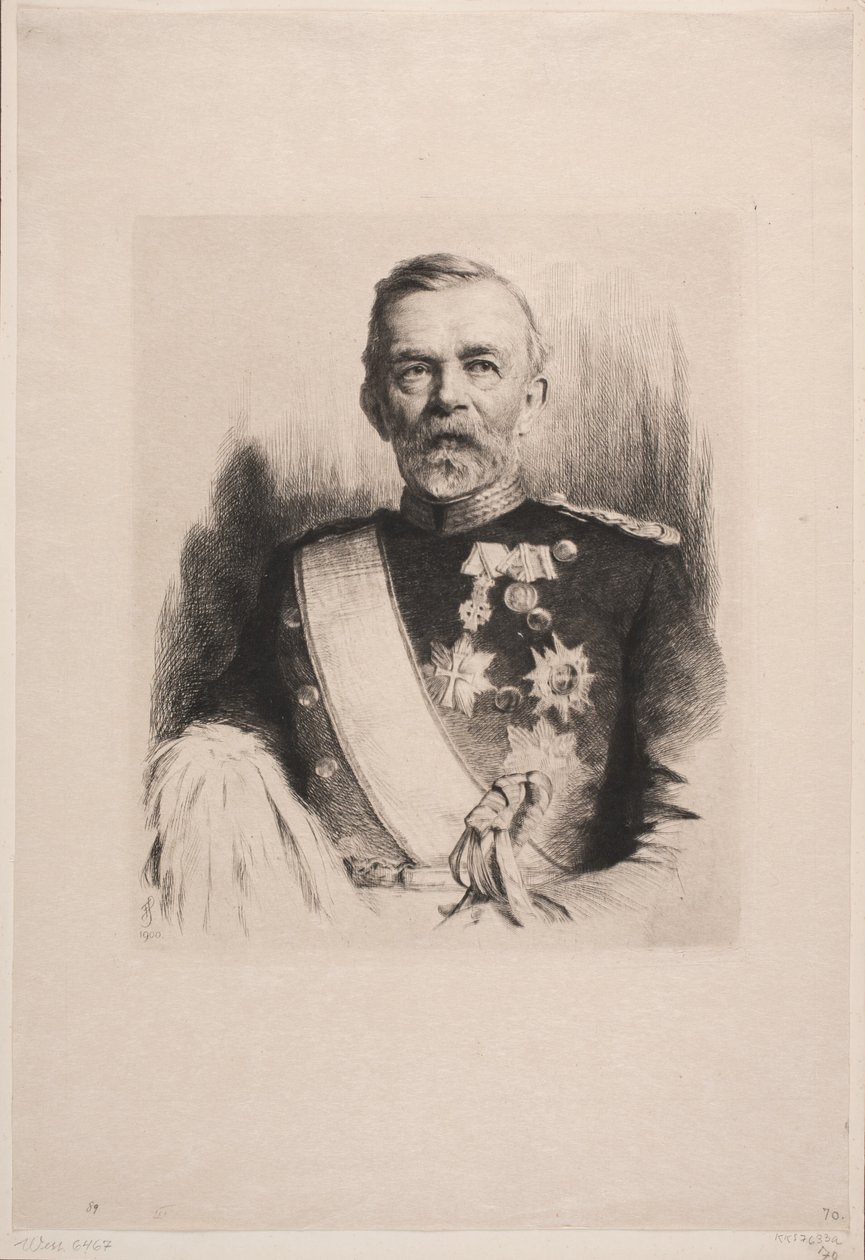 Retrato do major-general L. Koefoed de Frans Schwartz