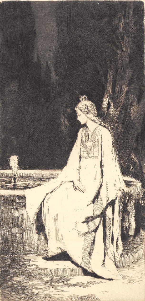 A princesa na fonte de Frans Schwartz
