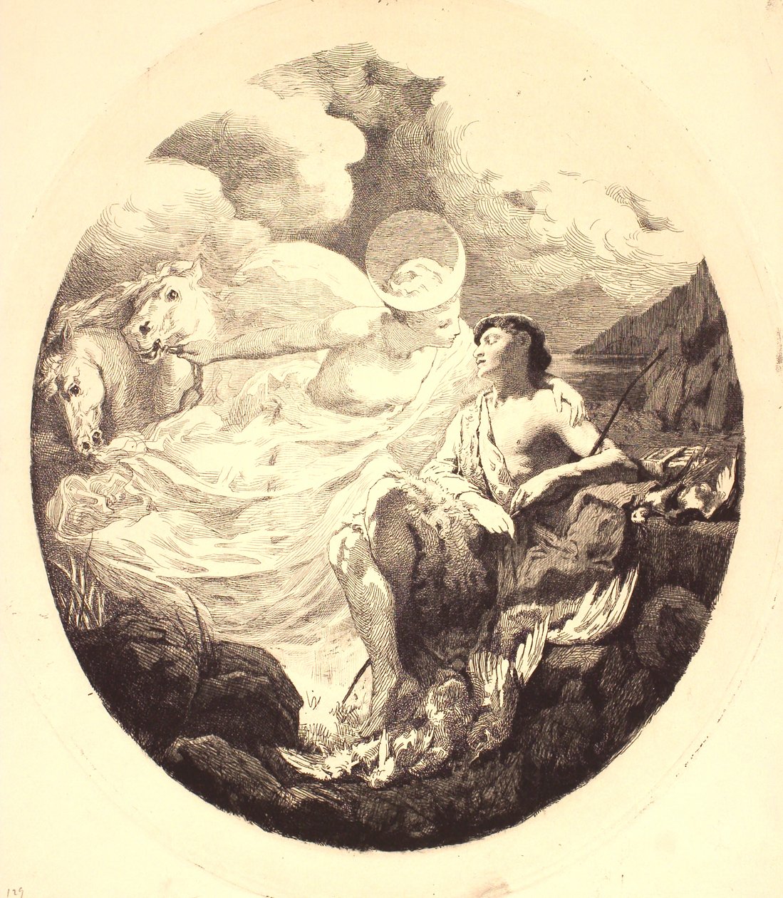 Selene e Endymion de Frans Schwartz