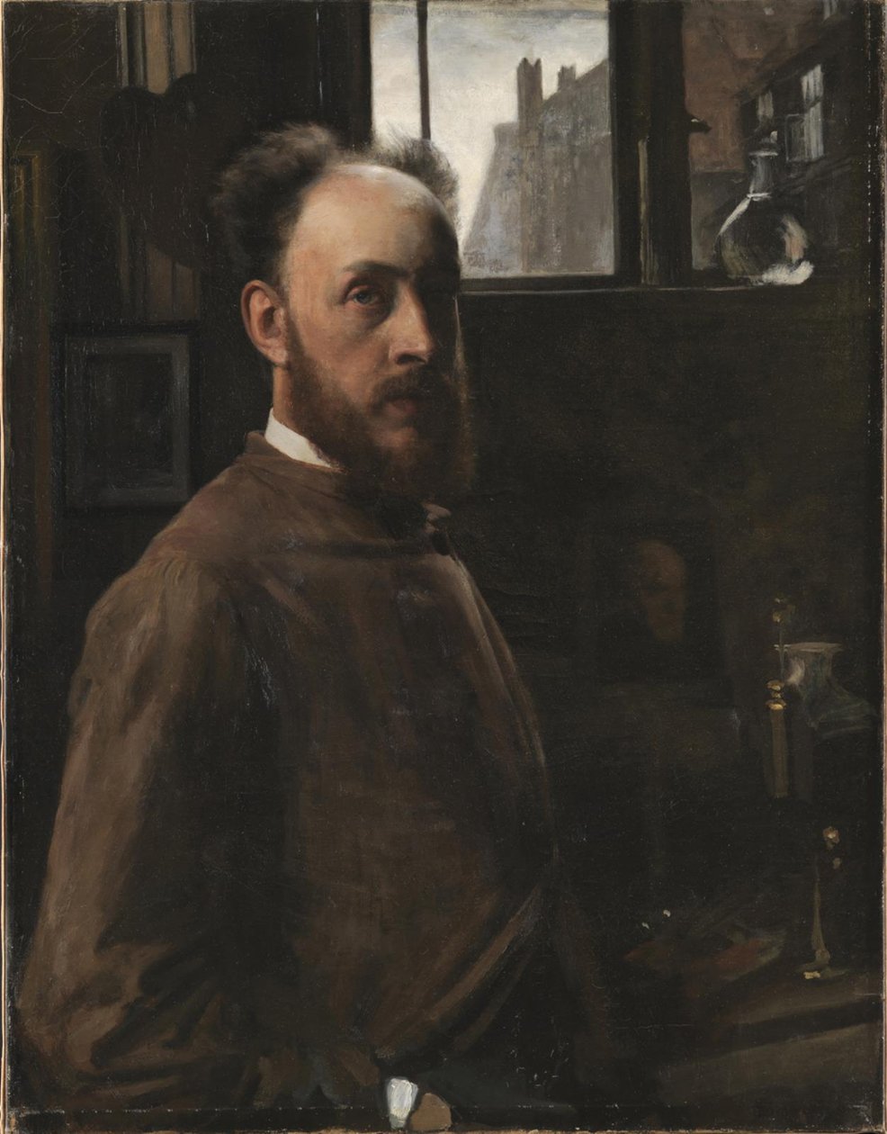 Auto-retrato de Frans Schwartz