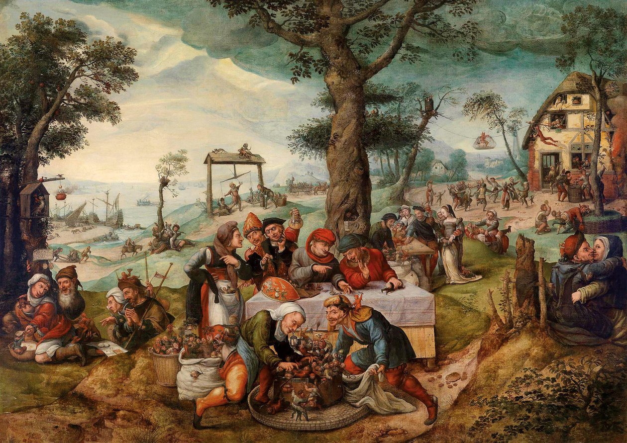 A zombaria das loucuras humanas de Frans Verbeeck