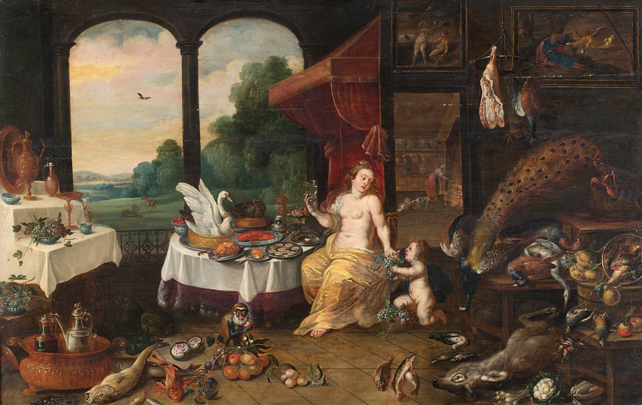 A Alegoria do Gosto. de Frans Wouters
