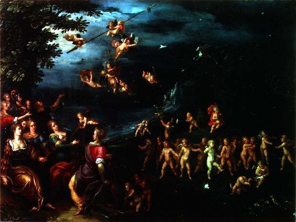 Alegoria do Gênio de Frans the Elder Francken