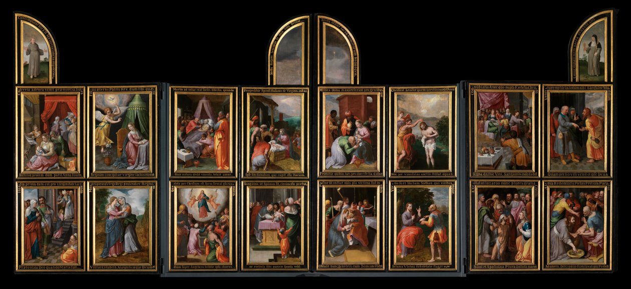 A Vida de Cristo e da Virgem de Frans the Elder Francken