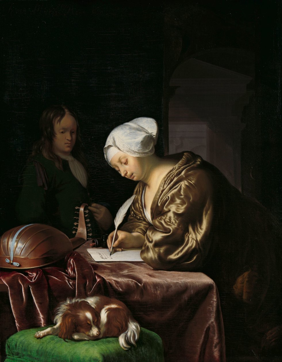 O Escritor da Carta
O Escritor da Carta de Frans van Mieris (I)