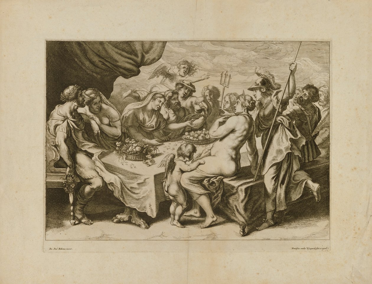 Julgamento de Paris de Frans van den Wyngaerde