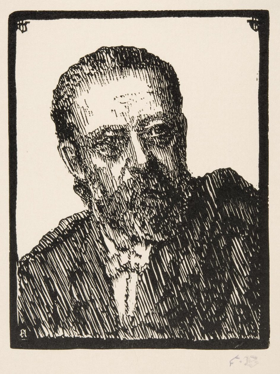 Retrato de Bedrich Smetana 1824-1884 de Frantisek Bilek