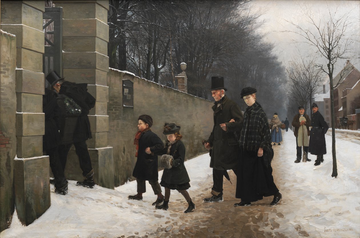 Um funeral de Frants Henningsen