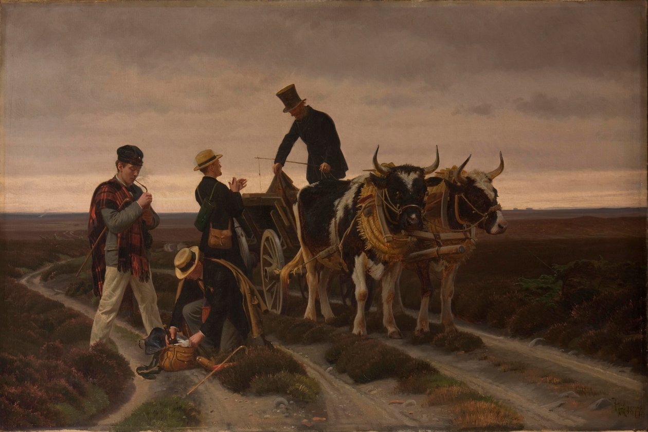 Viagem a pé. Jutlândia. de Frants Henningsen