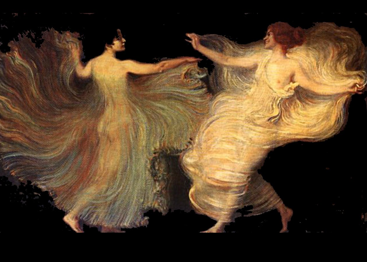 Dançarinos de Franz von Stuck