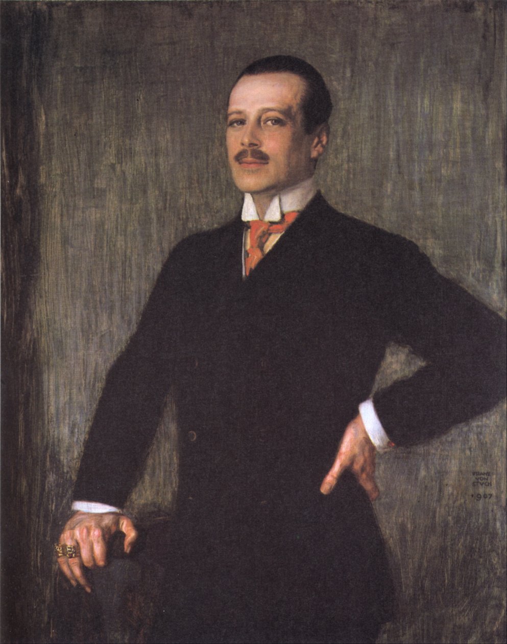 Grão Duque Ernst Ludwig de Franz von Stuck