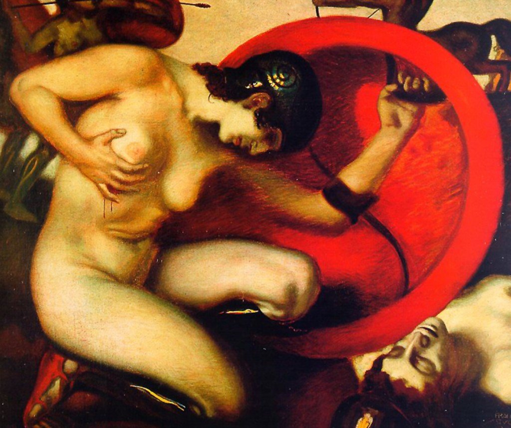 Amazônia ferida de Franz von Stuck