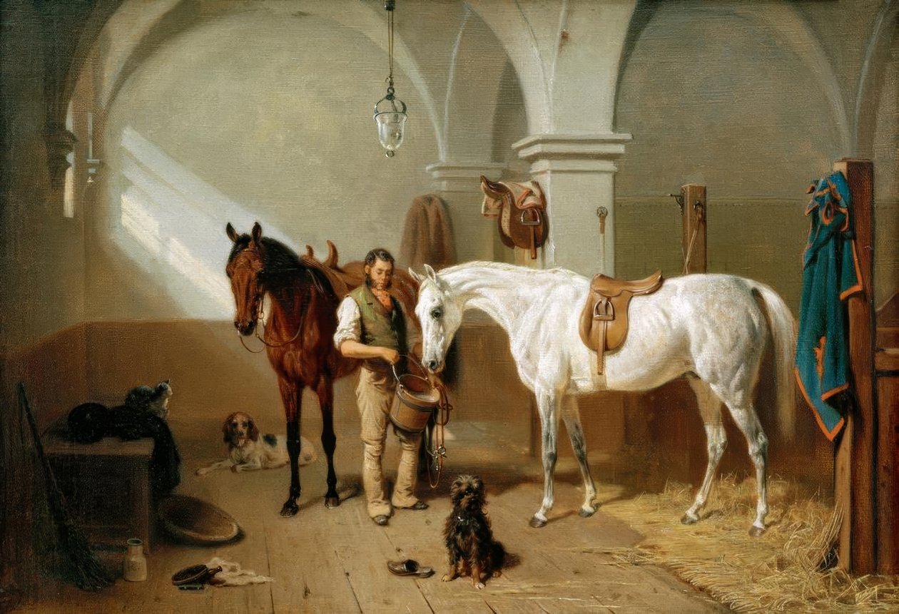 estável de Franz Adam
