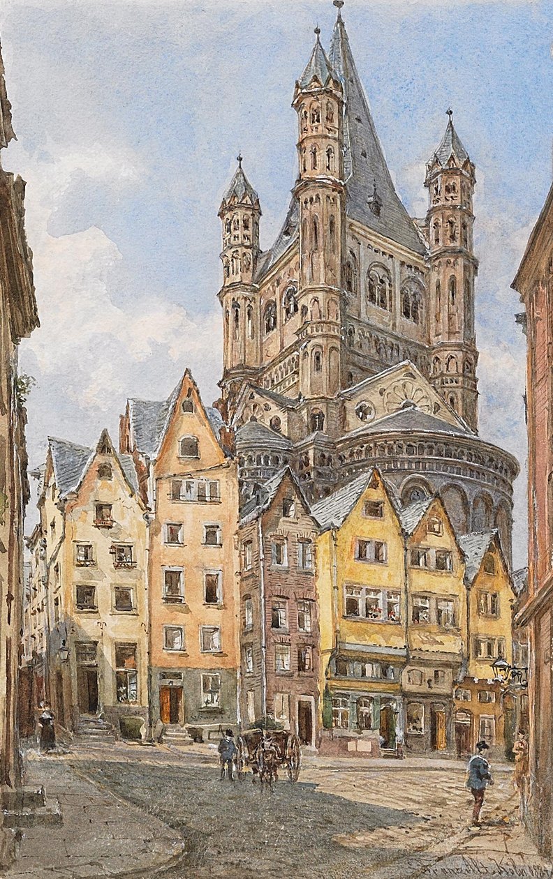 Koln Gro St. Martin. de Franz Alt