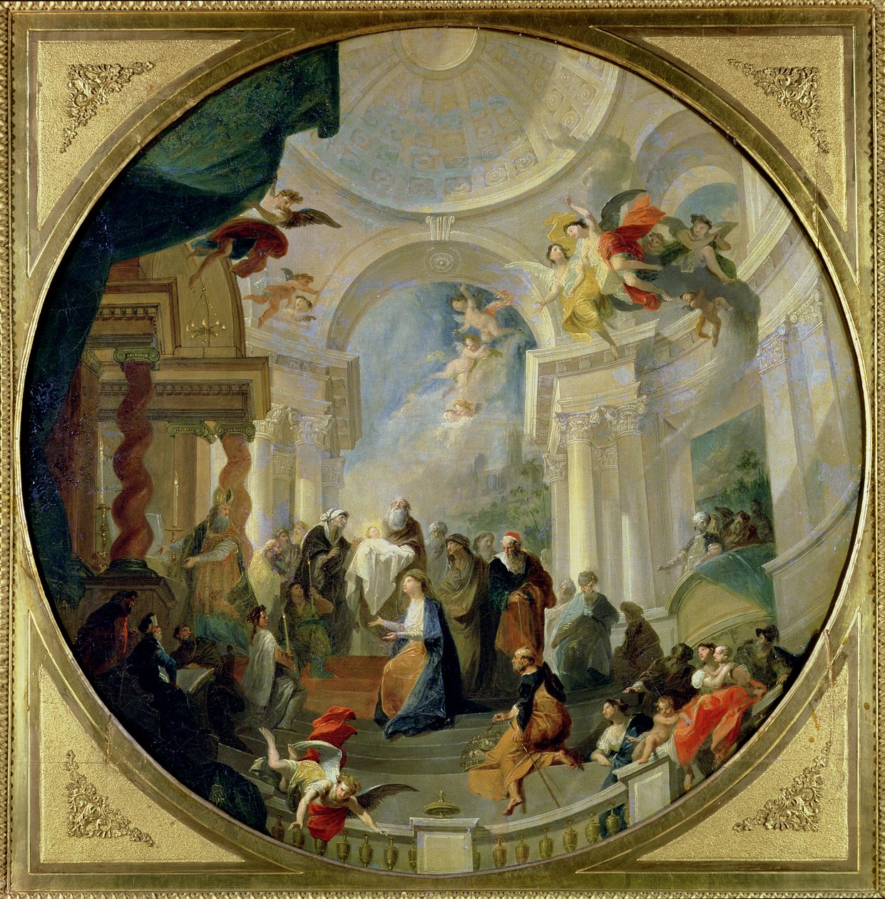 Apresentação no templo de Franz Anton Maulbertsch