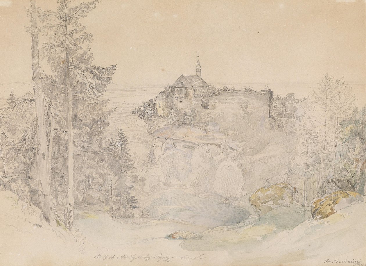 O Gebhardtskapelle perto de Bregenz de Franz Barbarini