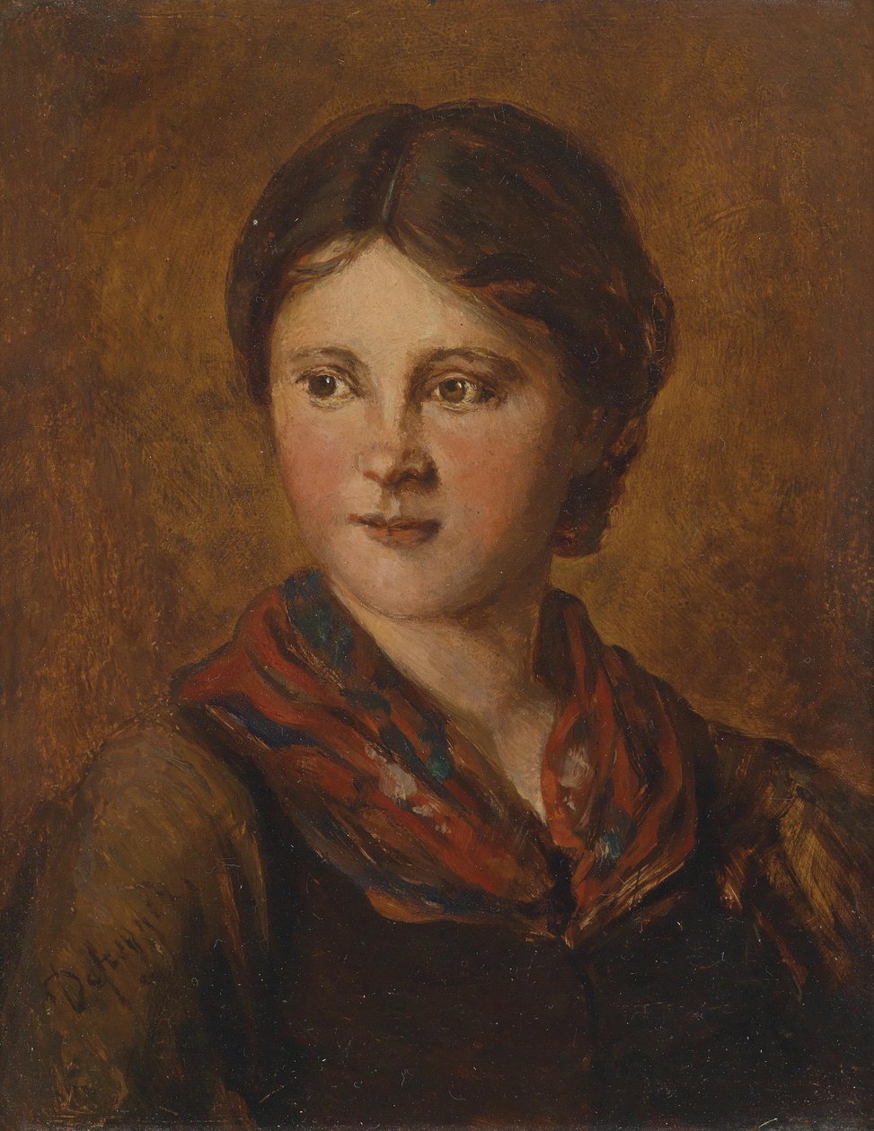 Dirndl tirolesa de Franz Defregger