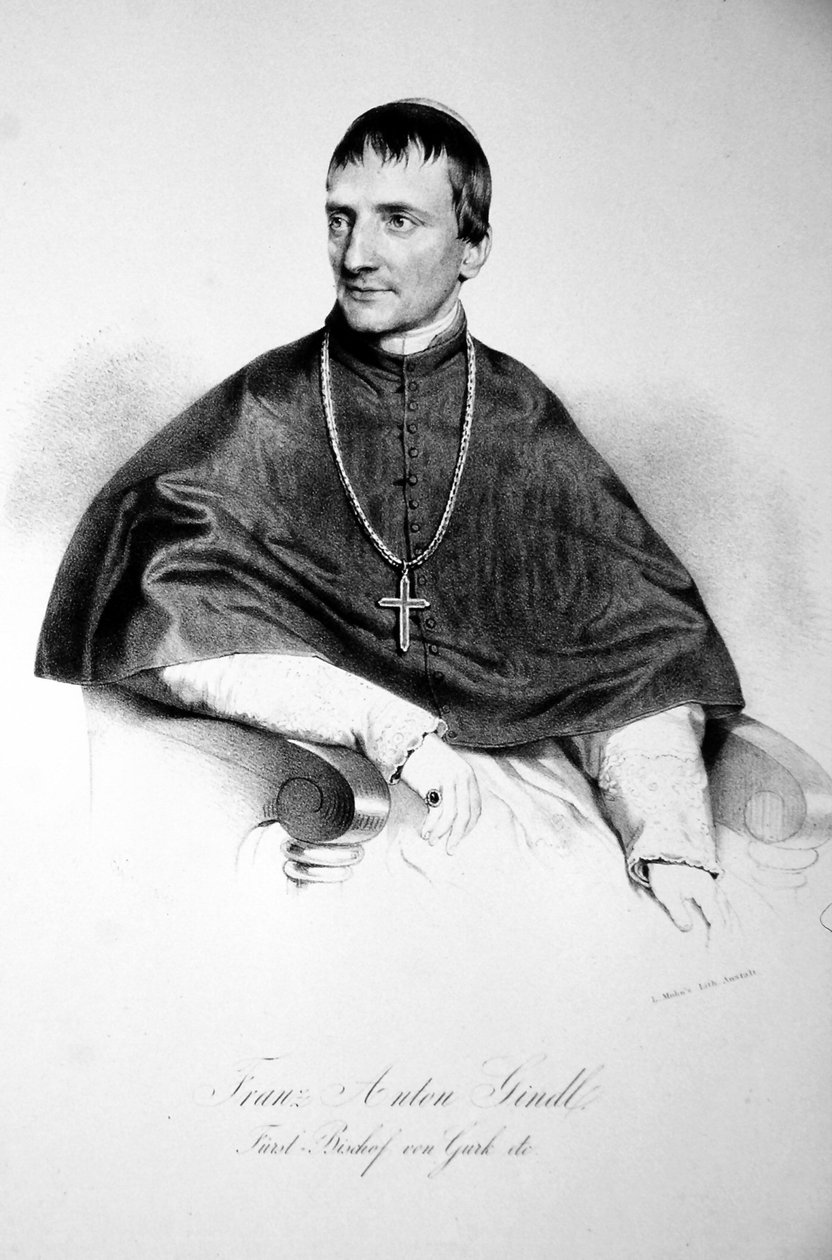 Franz Anton Gindl Bispo de Brno de Franz Eybl