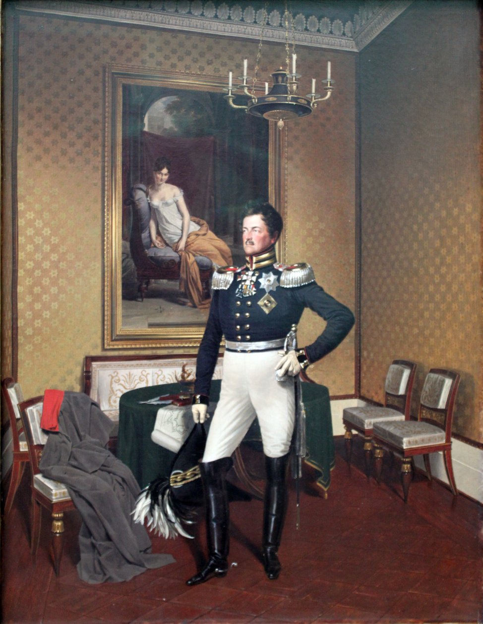 Príncipe Augusto da Prússia (1779-1843) de Franz Krüger