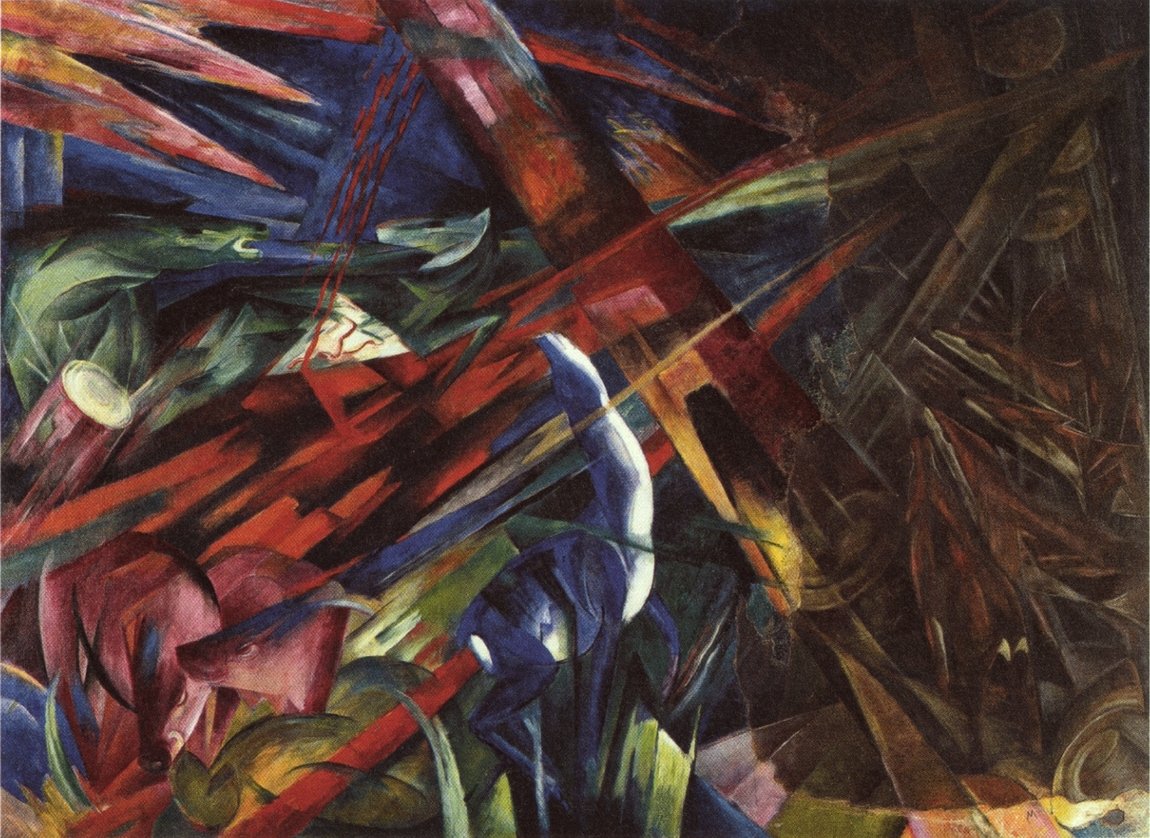 TierschicksalenInglês: O destino dos animais de Franz Marc