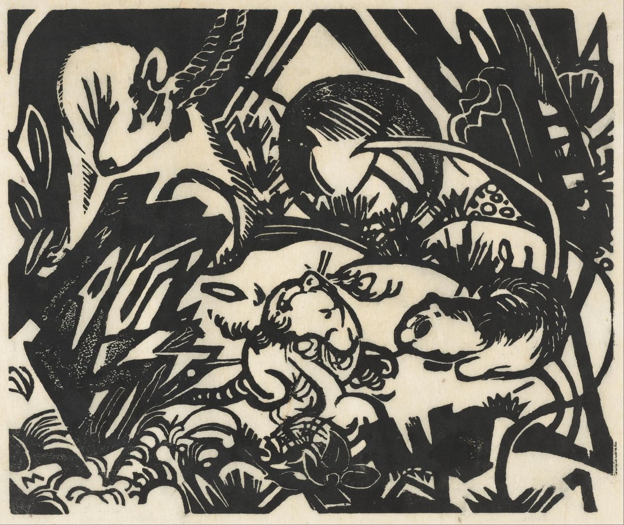 Lenda animal de Franz Marc