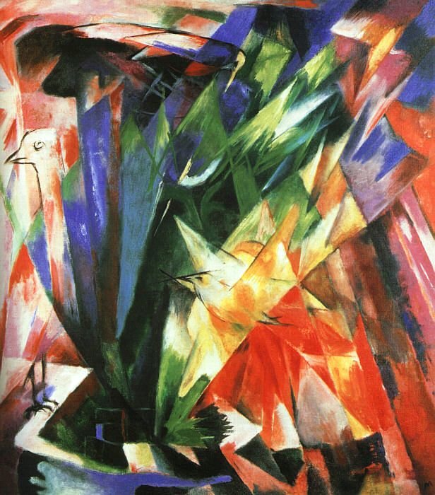 Aves de Franz Marc