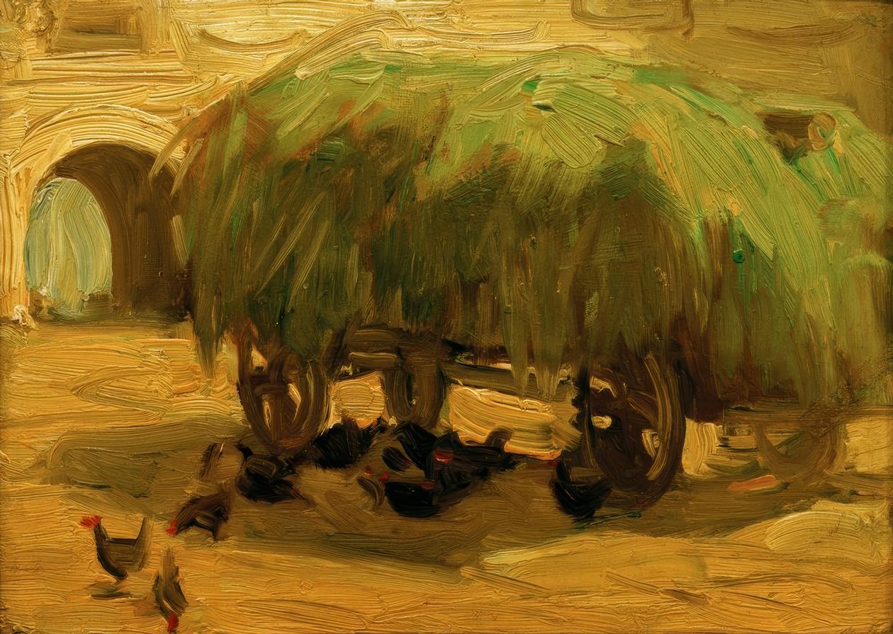 Heuwagen de Franz Marc