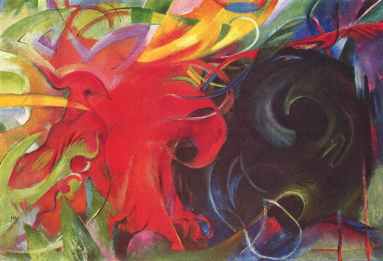 Formas de combate de Franz Marc