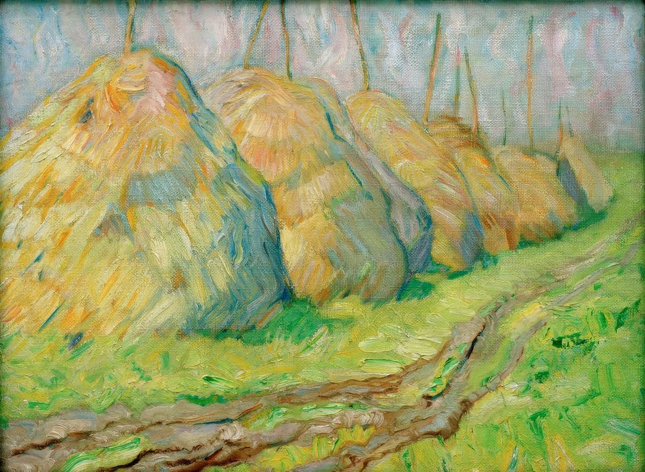 reed squatting de Franz Marc