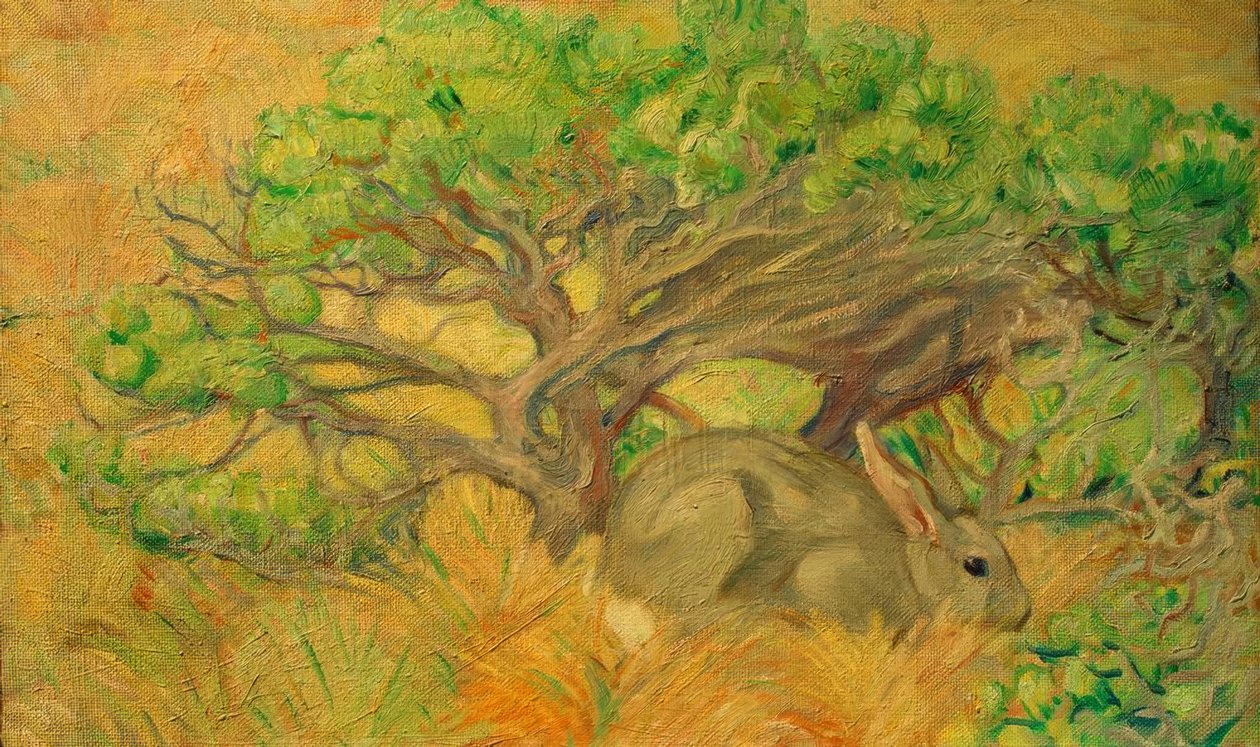 Coelho selvagem de Franz Marc