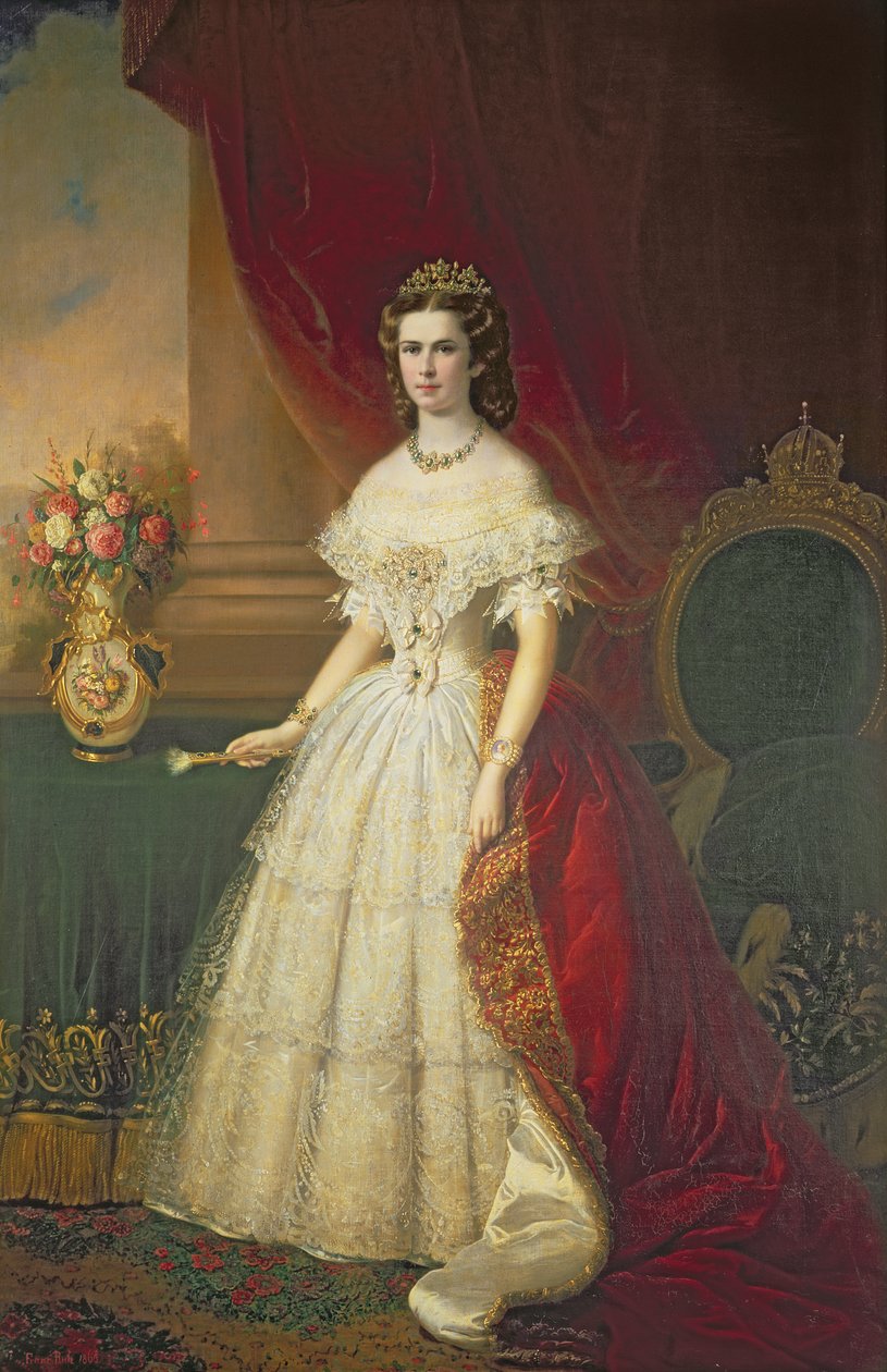Imperatriz Isabel da Baviera (1837-98), 1863 de Franz Russ