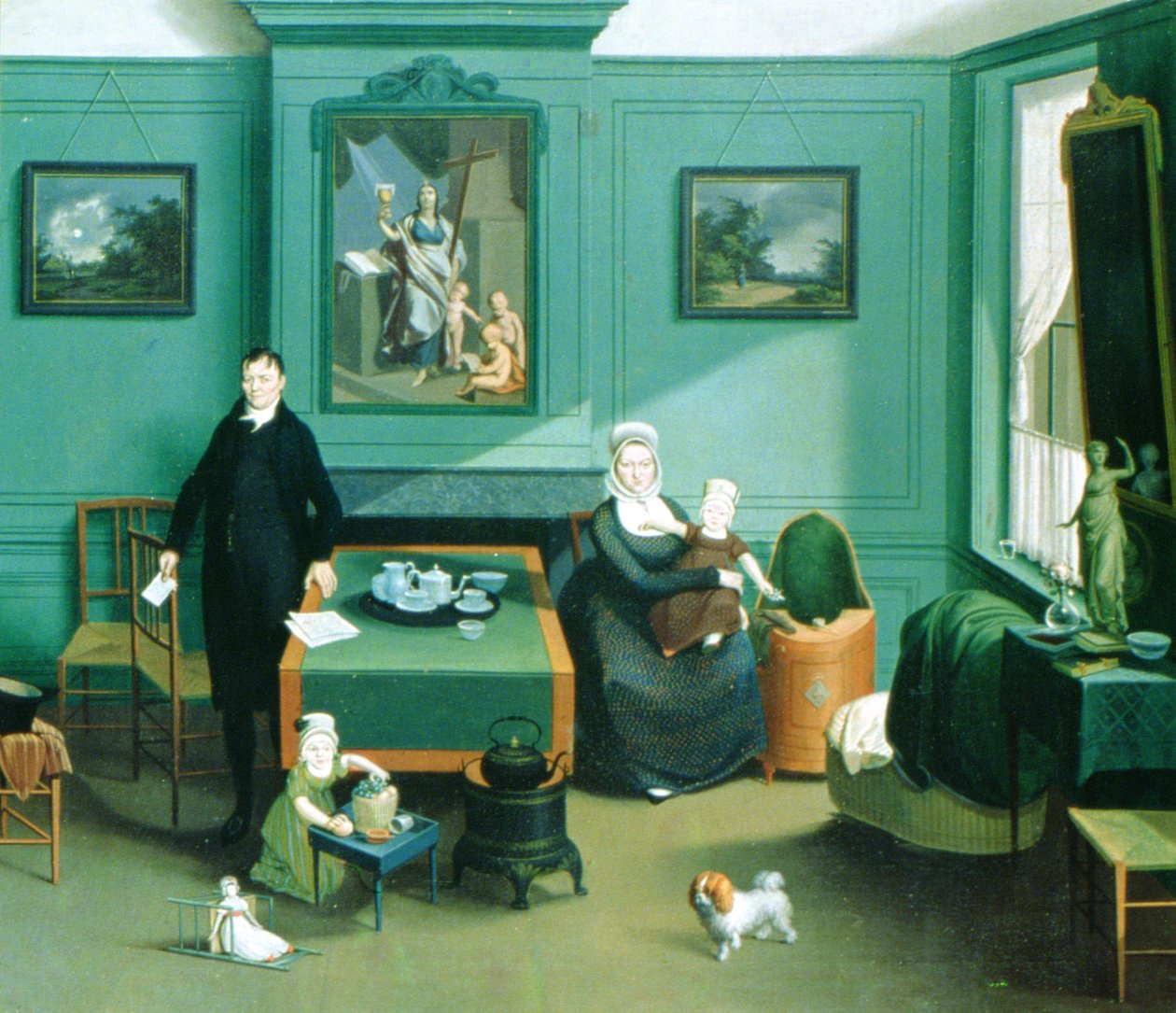 Grupo da Família, c.1810 de Franz Schrank