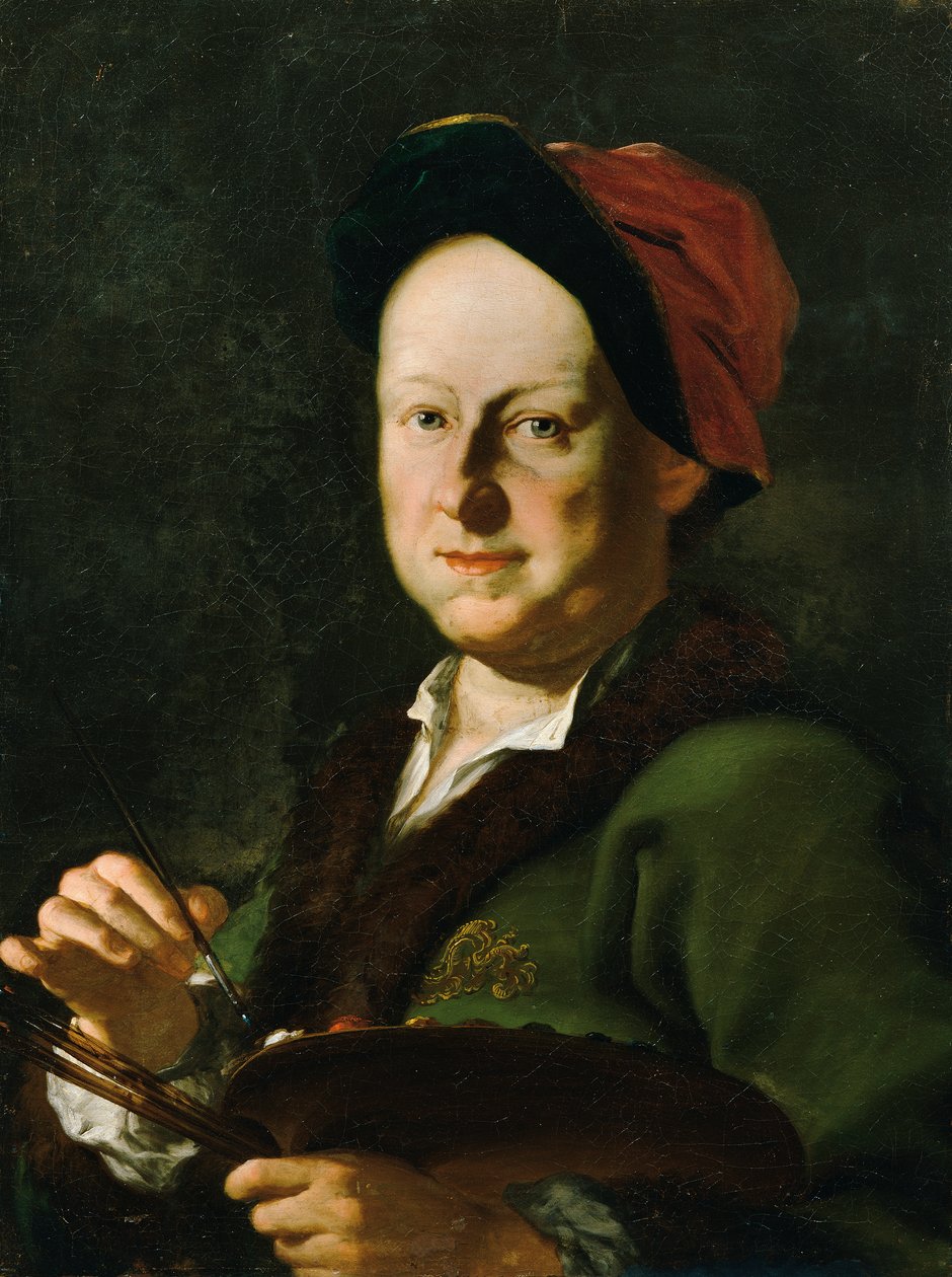 O pintor de batalha de Franz Sebald Unterberger