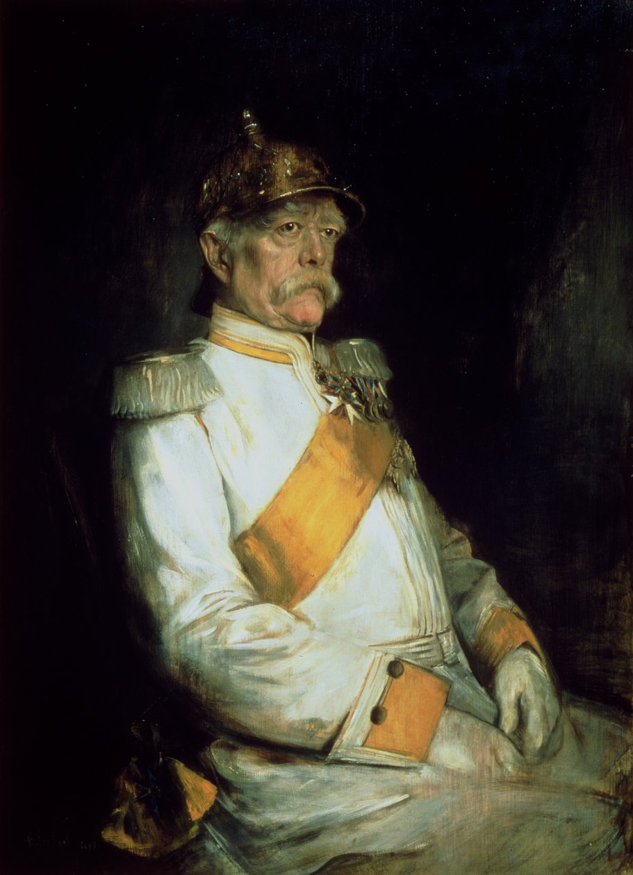 Chanceler Otto Von Bismarck (1815-98) 1890 de Franz Seraph von Lenbach