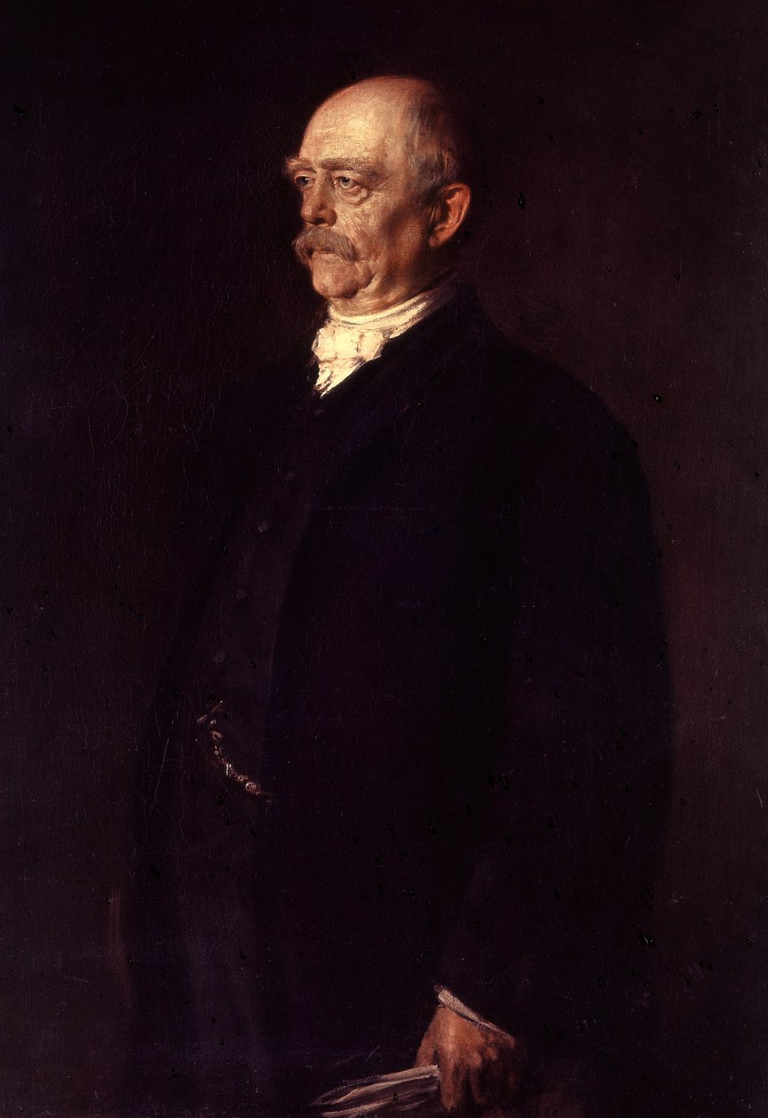 Otto von Bismarck, 1884 óleo sobre tela de Franz Seraph von Lenbach