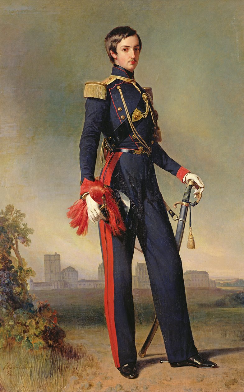 Antoine-Marie-Philippe-Louis de Orleans (1824-1890) Duque de Montpensier, 1844 de Franz Xaver Winterhalter