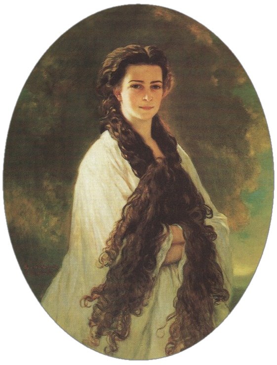 Elisabeth, imperatriz da Áustria de Franz Xaver Winterhalter